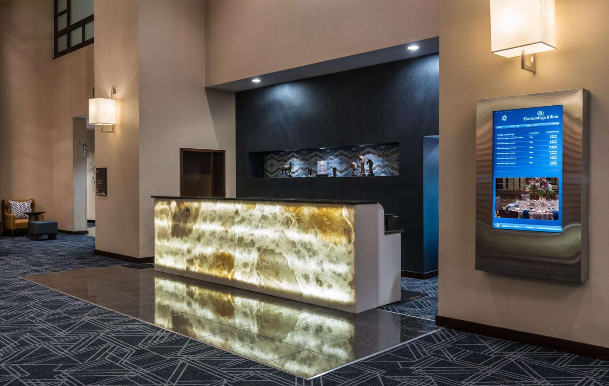 Готель The Saratoga Hilton Саратога-Спрінгс Екстер'єр фото